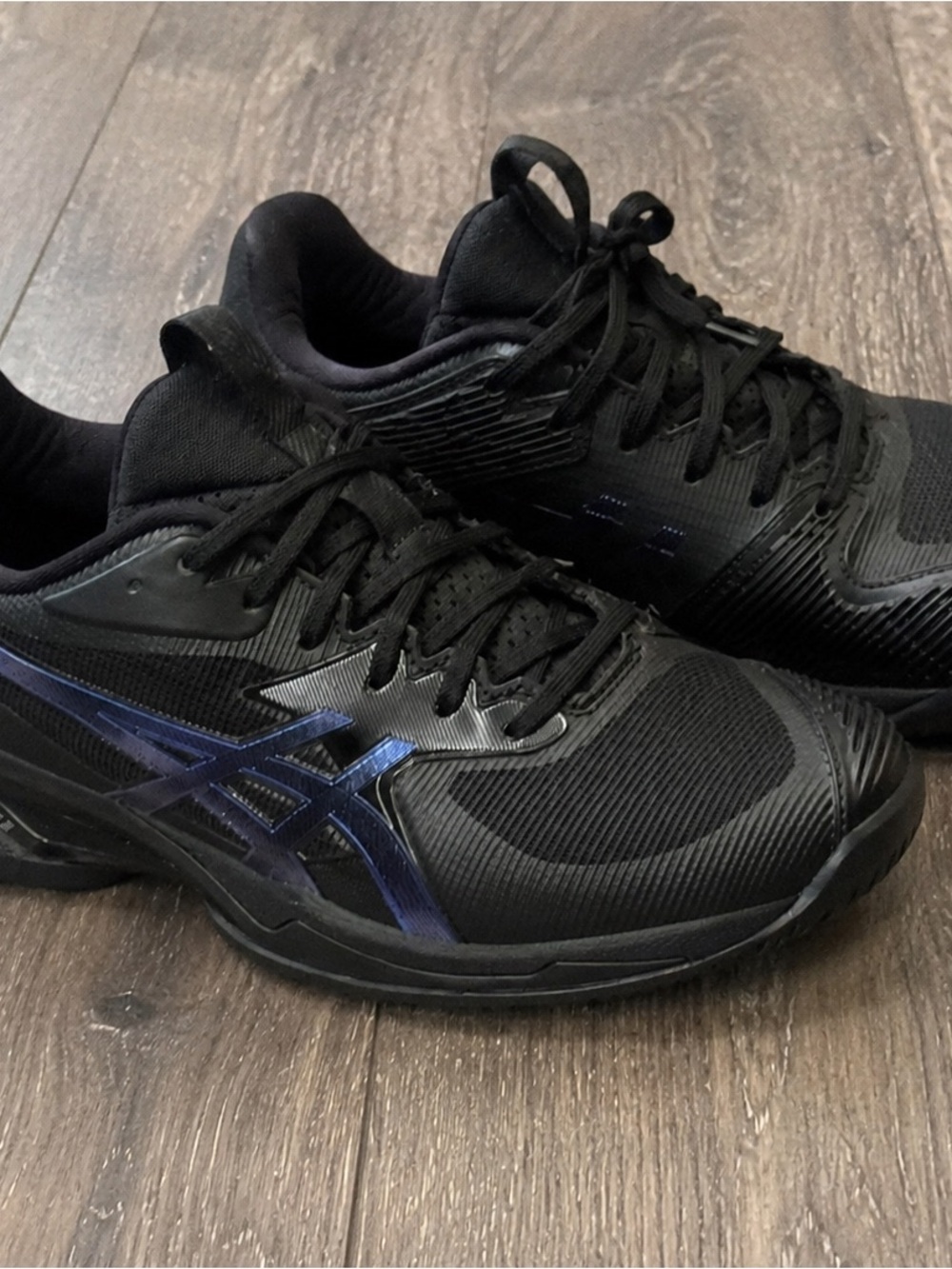 ASICS Women's Solution Speed FlyteFoam 3 Tennis Sneaker - 6.5 Black/Prism